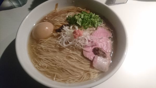 「塩そば(大盛)」@SOBAHOUSE金色不如帰の写真