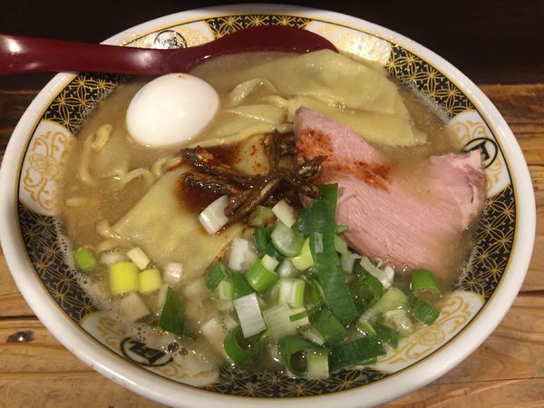 「味玉煮干ラーメン」@すごい煮干ラーメン凪 新宿ゴールデン街店 本館の写真