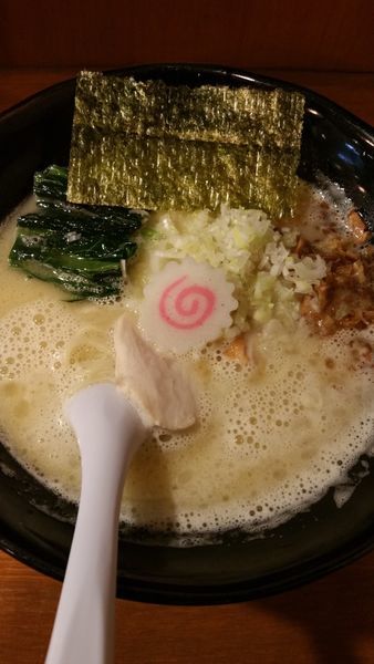 「鶏白湯ラーメン(塩)」@鶏ラーメン TOKUの写真