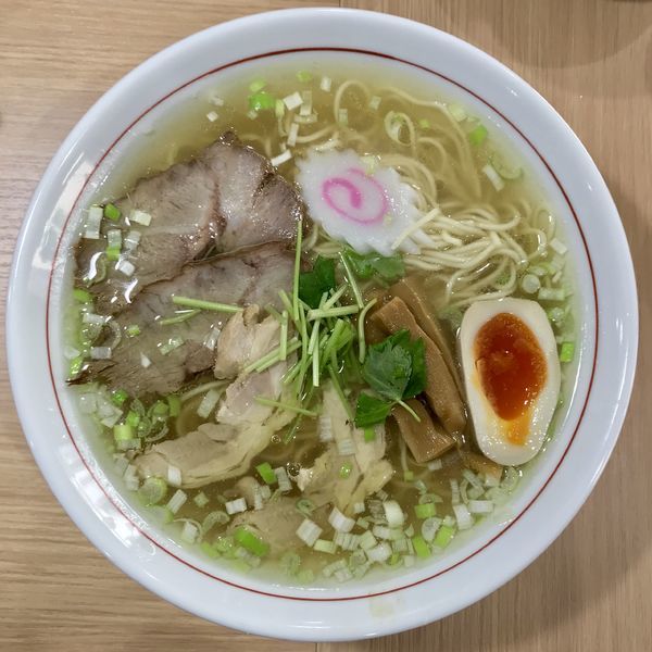 「特製鶏塩そば ￥850円」@谷島屋の写真