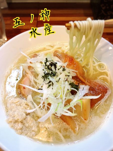 「らーめん銀だら搾り￥780」@鮮魚らーめん 五ノ神水産の写真