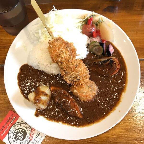 「スパイシーまぐろカツカレー(辛口)」@東印度咖喱商会 築地店の写真
