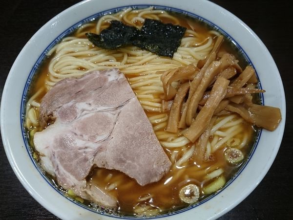 「ラーメン　　中盛」@中華そば べんてんの写真
