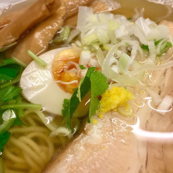 「柚子柳麺」@麺屋ひょっとこの写真