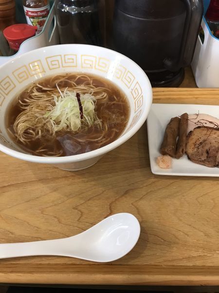 「鶏煮干しそば」@UMAMI SOUP Noodles 虹ソラの写真