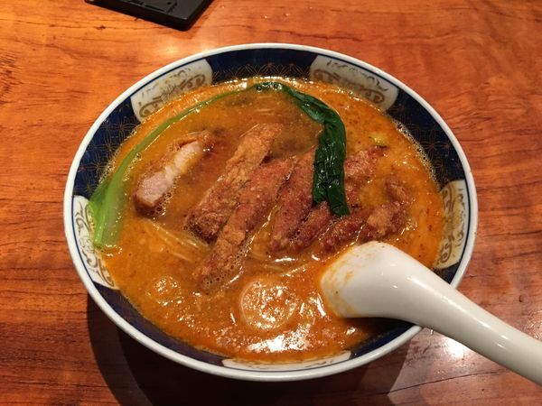 「ぱいこうだんだんめん」@支那麺 はしご 銀座本店の写真