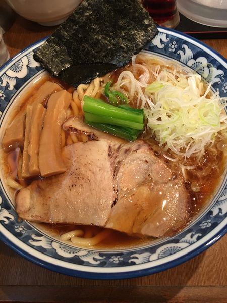 「1号ラーメン + ネギ」@ラーメン 雷鳥の写真