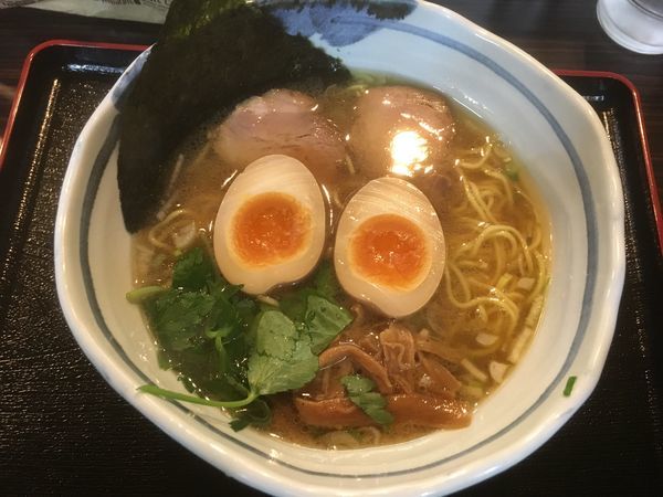 「味玉中華そば850円」@中華そば 一富士の写真