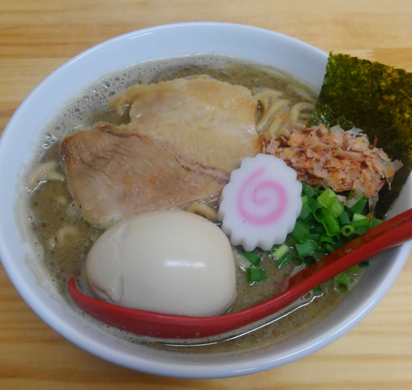 「味玉煮干らーめん 【ぶし】」@めんや天夢 大平西水代店の写真