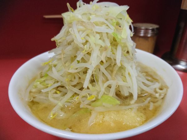 「少なめ650円(ヤサイ・ニンニク)」@ラーメン二郎 ひばりヶ丘駅前店の写真