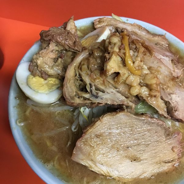 「国産豚メン」@ラーメン富士丸 神谷本店の写真