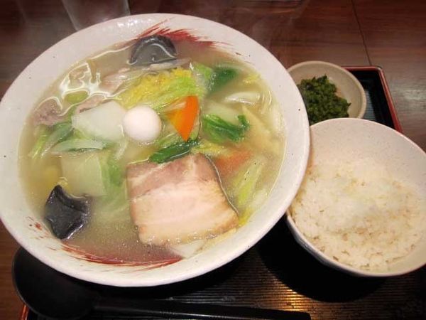 「五目そば＋小ライス　690円（ランチ）」@中華ダイニング いい田の写真