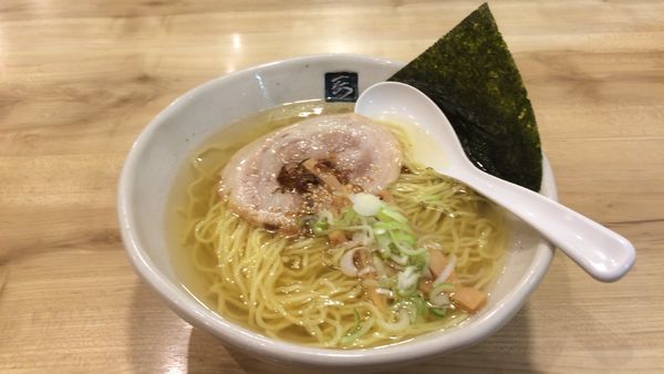 「いちろく中華そば（塩）」@いちろくらーめん 福井駅前店の写真