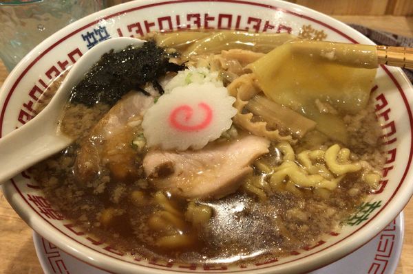 「ワハハ煮干そば(750円)」@中華そば ムタヒロの写真