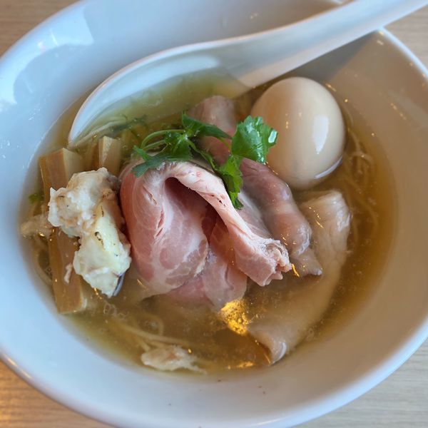 「特製真鯛そば」@寿製麺よしかわ 坂戸店の写真