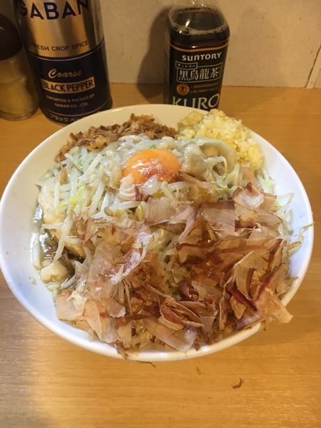 「小ラーメン  ➕ 汁なし蕎麦」@豚星。の写真