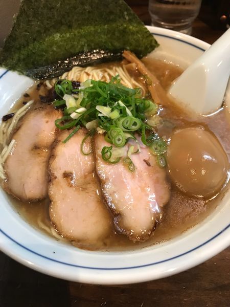 「紫そば＋白ごわん」@中華そば むらさき山の写真