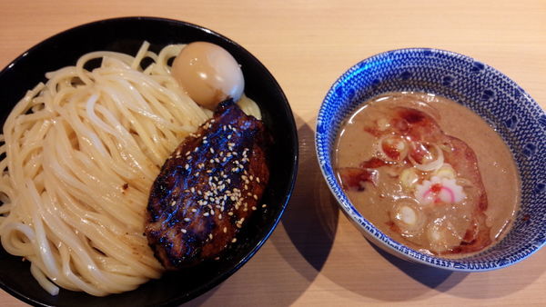 「特製海老つけ麺」@頑者NEXT LEVEL アクアシティお台場店の写真