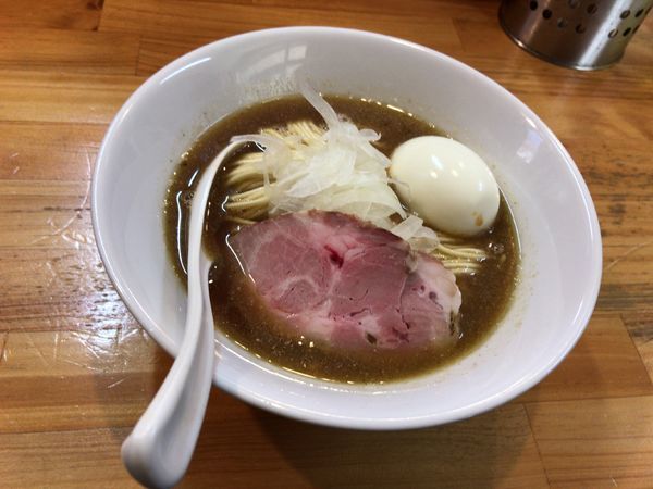 「醤油ソバ　味玉」@煮干中華ソバ イチカワの写真