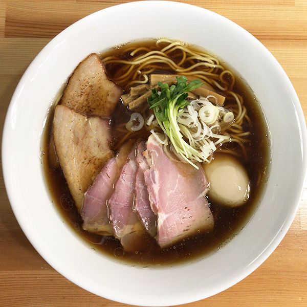 「チャーシュー麺＋味玉」@中華そば こてつの写真