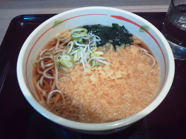 「たぬきそば 350円」@狭山そば 所沢店の写真