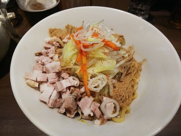 「まぜそば」@らーめん神宮の写真