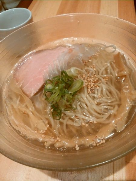 「冷鯛塩そば」@自家製麺 竜葵の写真