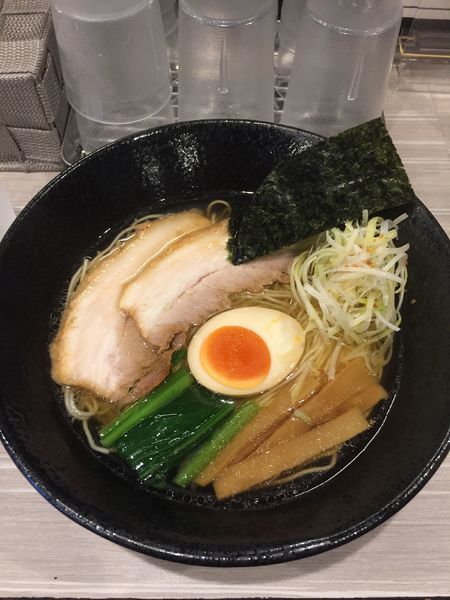 「柳 らぁめん 塩 830円」@麺屋 みのまるの写真