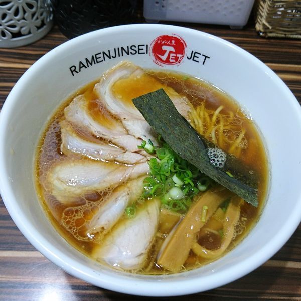 「チキンチャーシュー1000」@ラーメン人生 JET 福島本店の写真