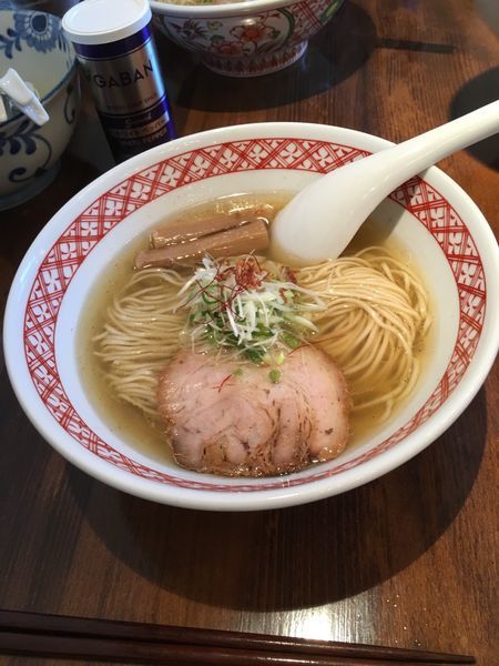 「白だしそば」@支那そば しんばの写真