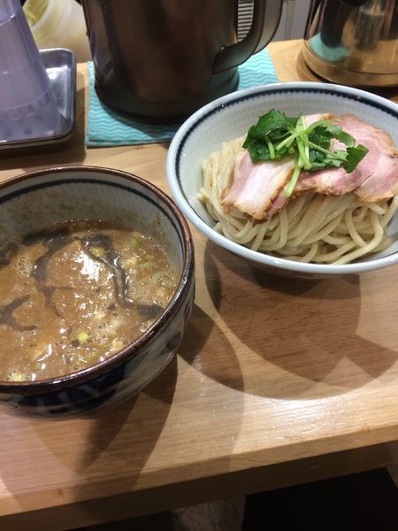 「濃厚煮干しつけめん」@煮干麺 月と鼈の写真