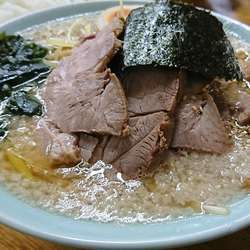 ネギチャーシューメン半  ライス