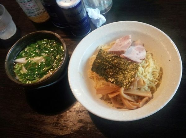 「つけ麺700円」@はちの屋の写真
