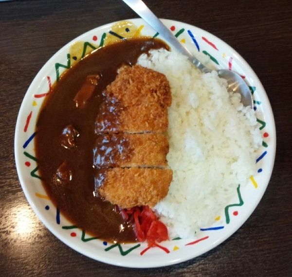「カツカレー820円・平日限定600円」@美味しい亭 米沢店の写真