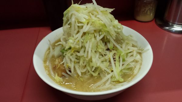 「小ラーメン700円(ニンニク少し・アブラ)」@ラーメン二郎 ひばりヶ丘駅前店の写真