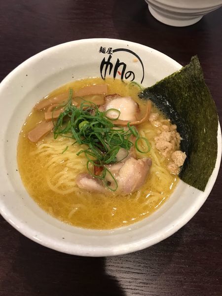 「鶏白湯ラーメン」@麺屋 帆のる 恵比寿店の写真