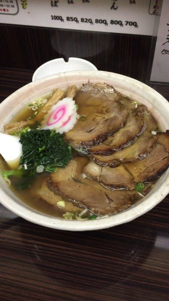 「生姜ラーメン＋チャーシュー」@新潟らーめん がんこ屋の写真