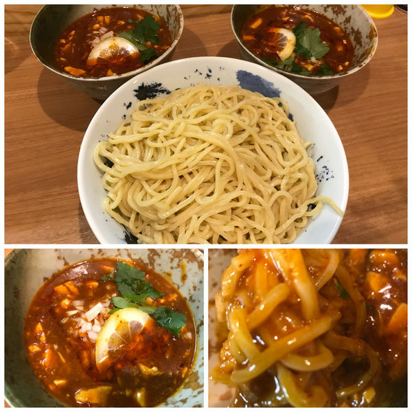 「【気まぐれ限定】狂乱の麻婆つけ麺」@ラーメン カワタカの写真