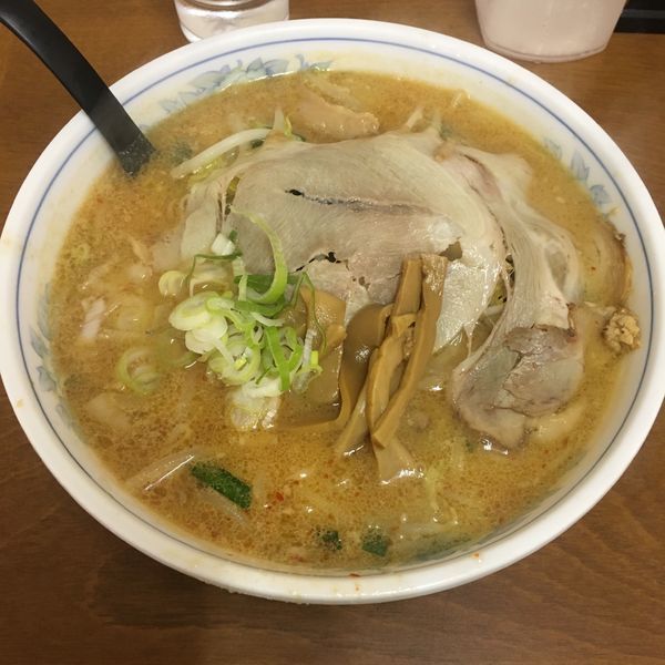 「ホルメン 味噌」@ラーメンの味軒 滝川店の写真