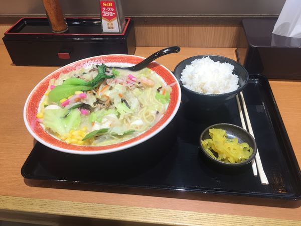 「美東野菜チャンポン」@美東ちゃんぽん亭の写真