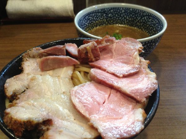 「チャーシュー極濃煮干つけ麺」@煮干しつけ麺 宮元の写真