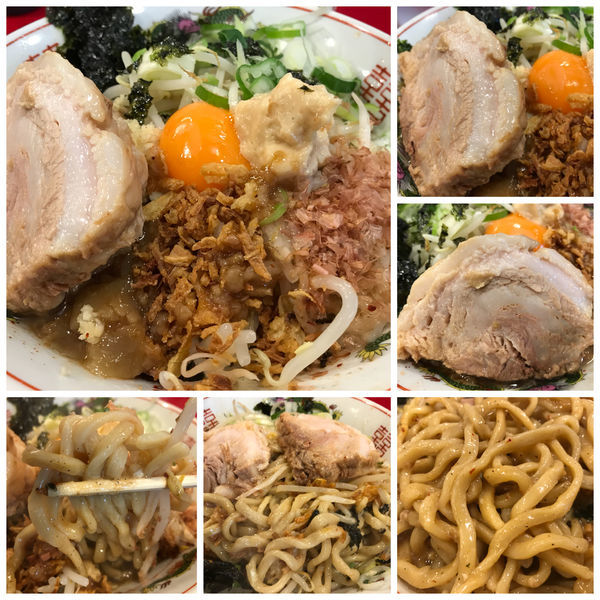 「ラーメン 汁なし 全部マシ」@ラーメン英二の写真