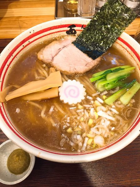 「らーめん(中)」@人形町 兎屋の写真