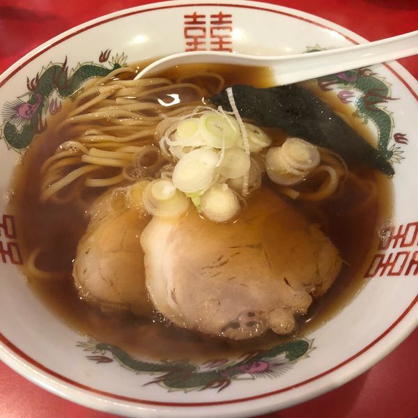 「焼き干し醤油そば」@カドヤ食堂 本店の写真