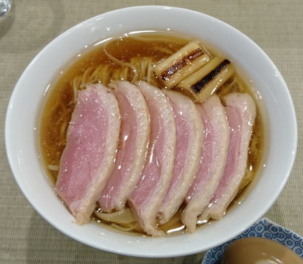 「鴨コンフィ麺＋煮卵」@らーめん 鴨to葱の写真