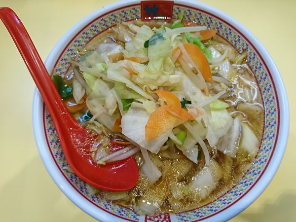 「野菜いっぱいラーメン」@どうとんぼり神座 ルクア大阪店の写真