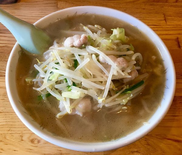 「タンメン 680円」@佐野金 六浦店の写真