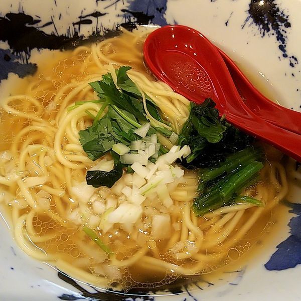 「【気まぐれ限定】あっさり煮干しラーメン」@ラーメン カワタカの写真
