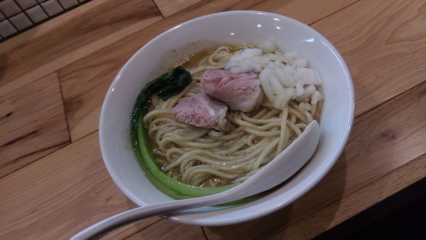 「ぶっかけ煮干味噌　限定」@らーめん カッパハウスの写真