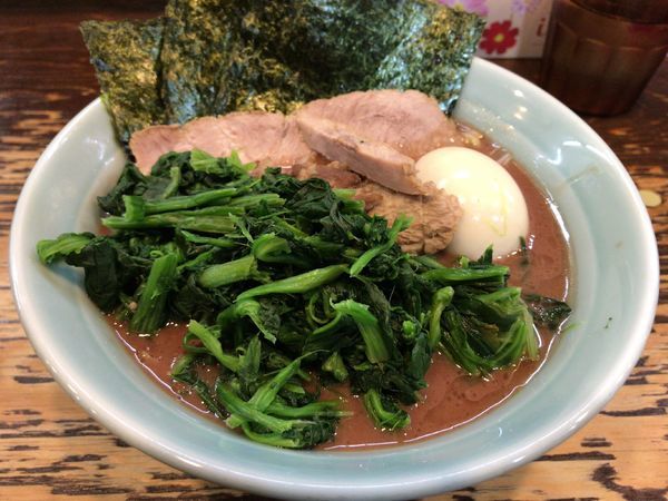 「味玉ラーメン」@らーめん武道家 口の写真